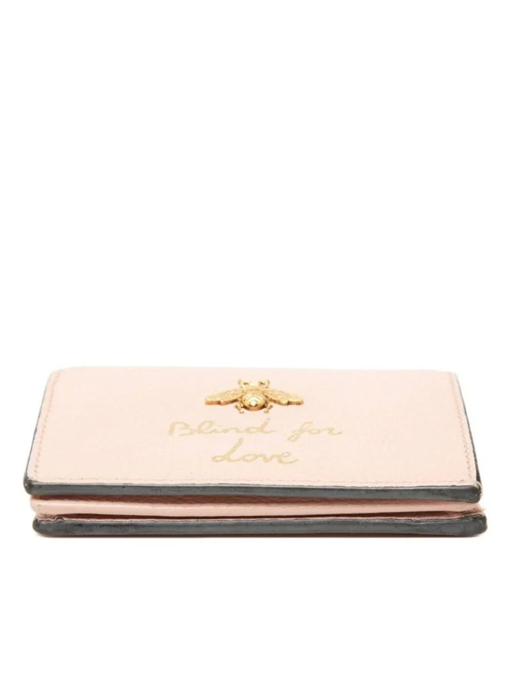 Gucci Animalier Bifold Wallet Pink Leather - Picture 3 of 7